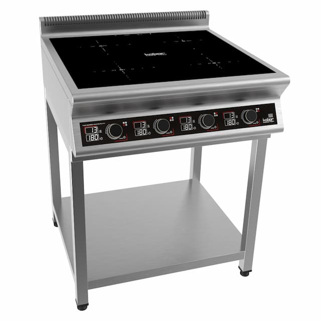 Плита индукционная на открытой подставке 4 конфорки КОБОР I7-4S