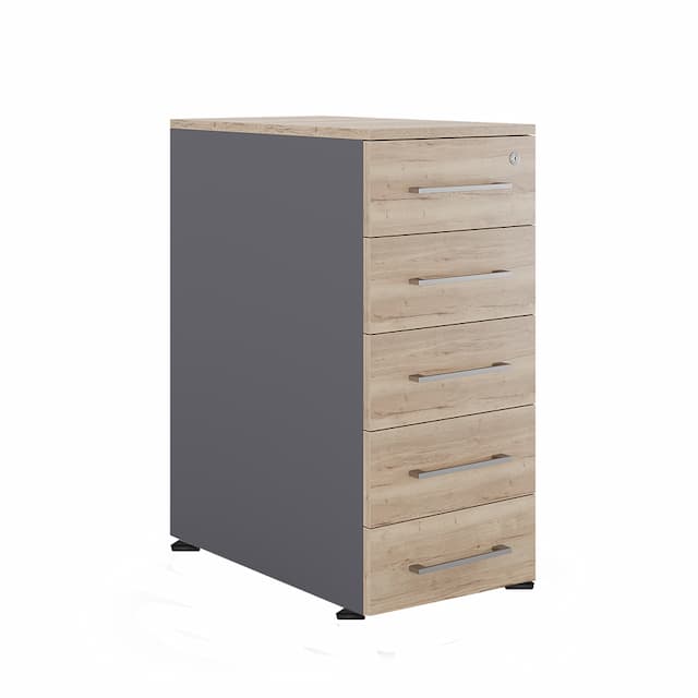 Тумба приставная Kobor TS5-40/60 graphite/natural