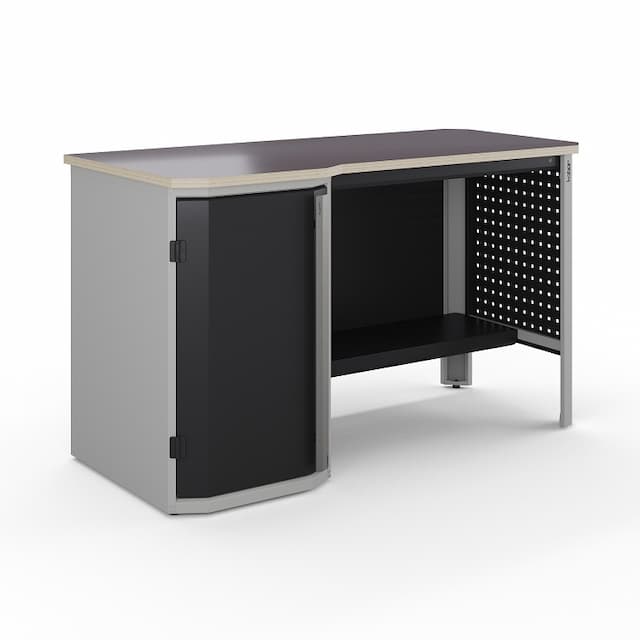 Верстак слесарный однотумбовый Kobor Expert MW.1L-120/70