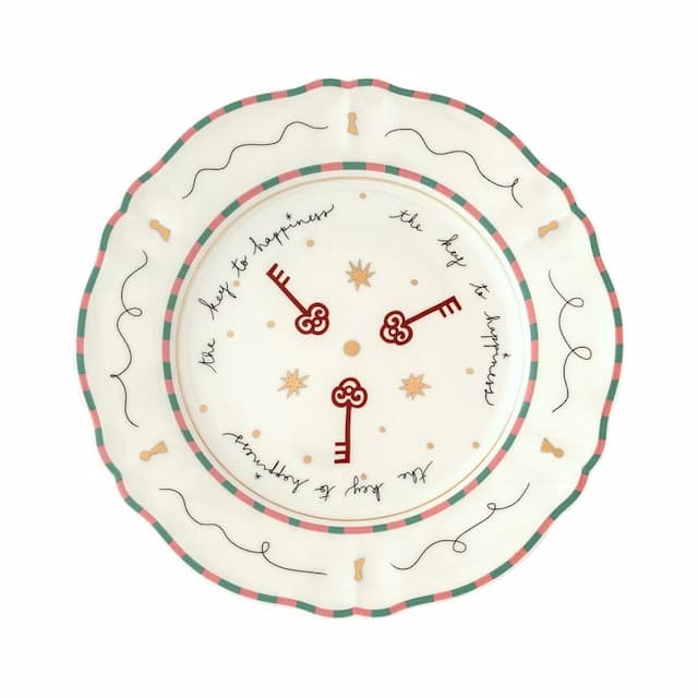 Тарелка Ø 26,5 см Bitossi Il Frutto Della Passione PAN01003 Chiavi