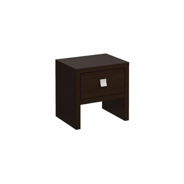 Тумба прикроватная на опорах с 1м ящиком Юнитекс МОДЕНА МО 523 венге