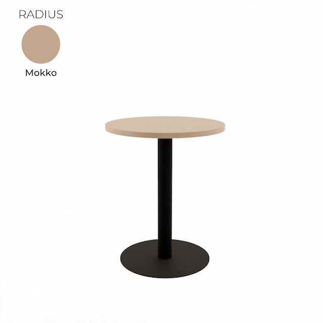 Стол обеденный круглый Алсав 21RADIUS.007 Mokko