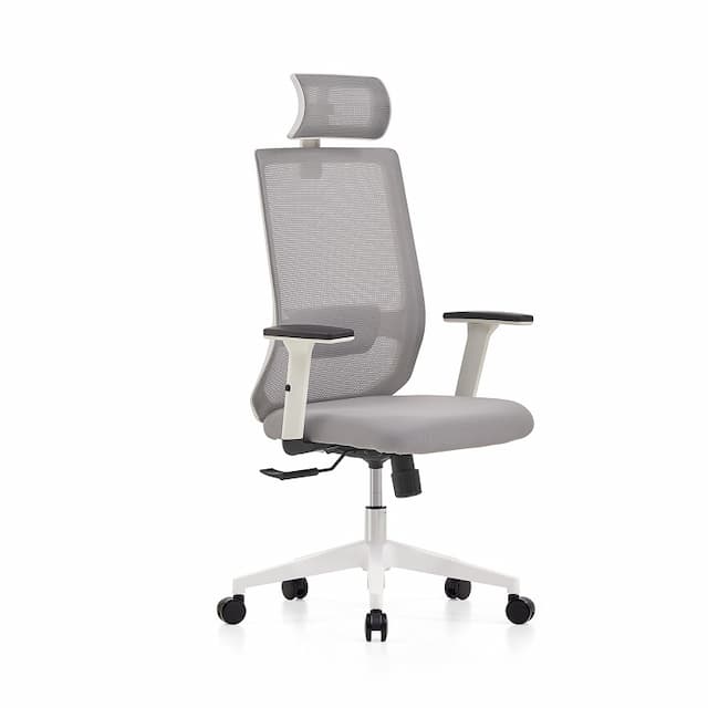 Кресло офисное Riva Chair Lid (853A-1-DP3D) серый