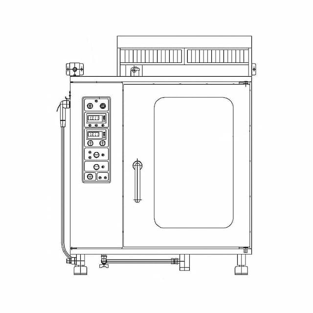 Пароконвектомат бойлерного типа Проммаш ПКН-10