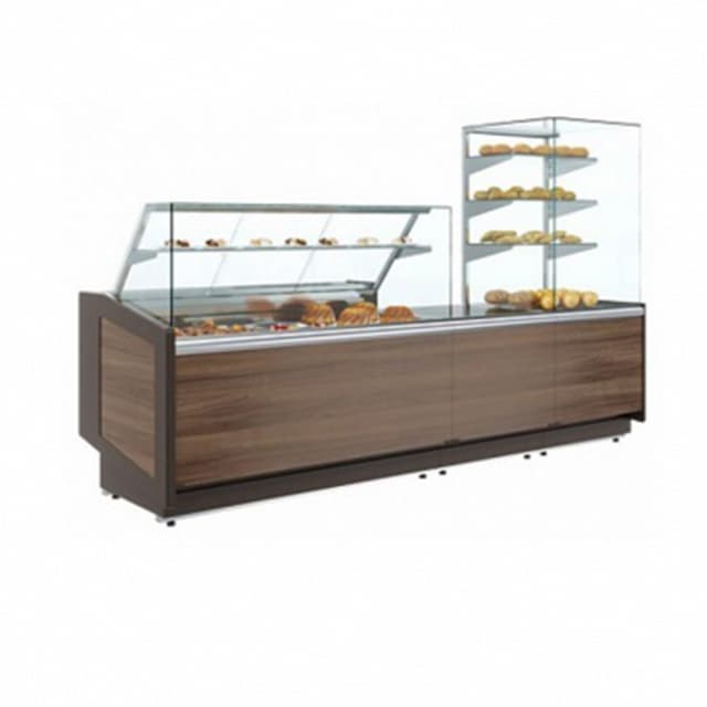 Кондитерская витрина нейтральная Полюс BORNEO КС80 N 1,0-1