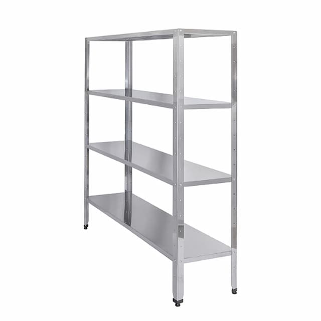 Стеллаж кухонный Luxstahl СР-1800х1900х500/4 нерж