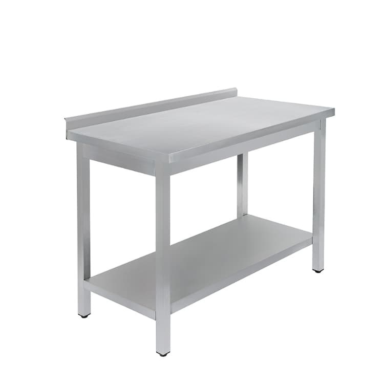 Стол универсальный Luxstahl СПУ- 20/7 со сплошной полкой нерж